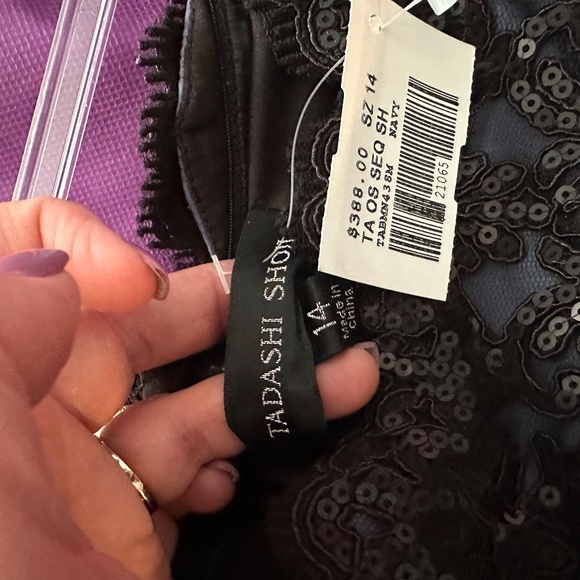 Tadashi Shoji sequin lace dress - Picture 4 of 4